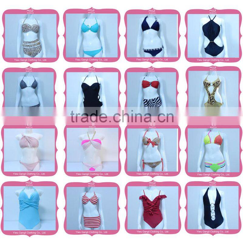 Gold Supplier China bandeau swimming costume swimwear