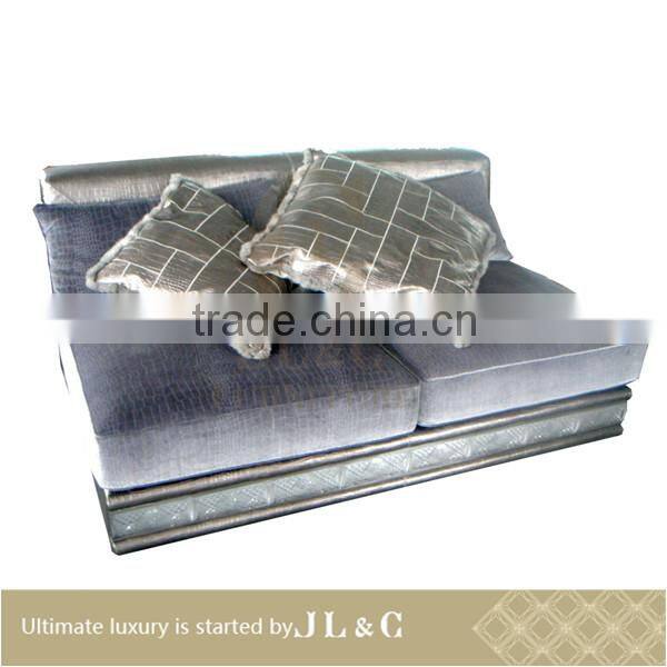JS14-20 Living Room Furniture Sectional Sofa Full Grain Leather Sofa JL&C Luxury Home Furniture New Sofa Designs