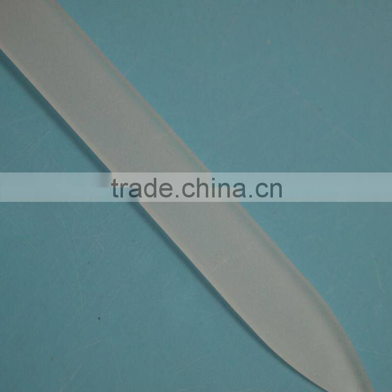 BLC-001 14cm Soft rubber handle with glass nail files wholesale