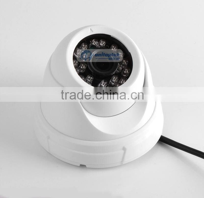 Full HD 1MP/720P Real-time IR 20M Dome HDCVI Camera With 24Pcs Leds 3.6MM Lens Day&Night Vision Indoor Use