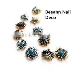 2016 New Fashion High Quality Factory Outlets 3d DIY nail art decoration nail design metal cartoon stamping,