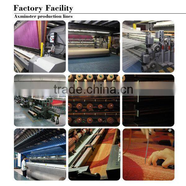 Jacquard flower pattern rug for prayer