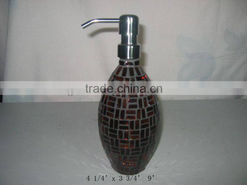 bath mosaic soap dispenser