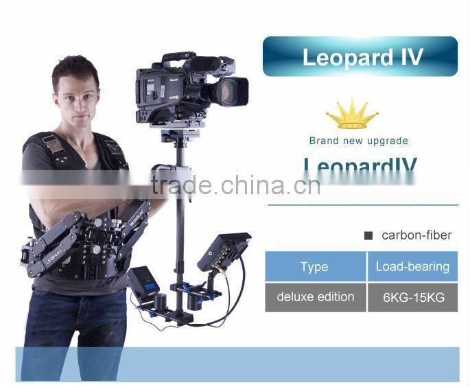 Wondlan IV 6-15kg Camera Video Stabilizer Steadicam deluxe edition + Monitor