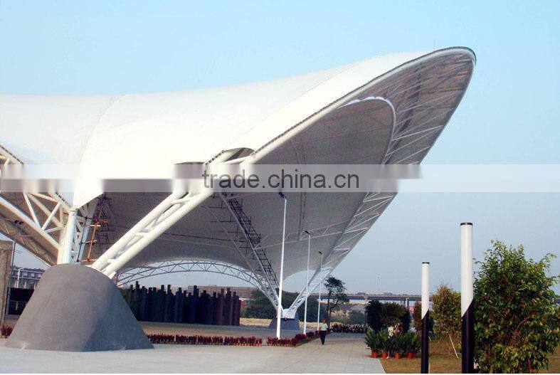 membrane structure for cars parking, membrane structure building fabric,car parking