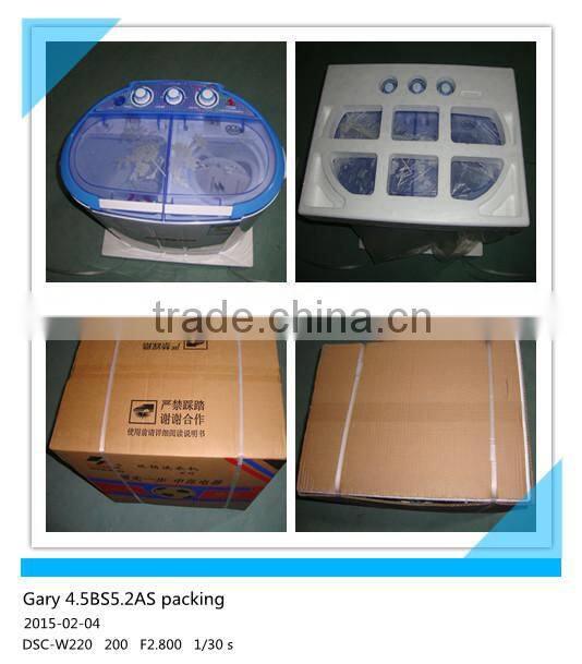 5.2kg semi automatic twin tub washing machine with dryer
