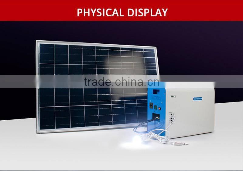 Competitive price ac 220v 500w solar power system off grid