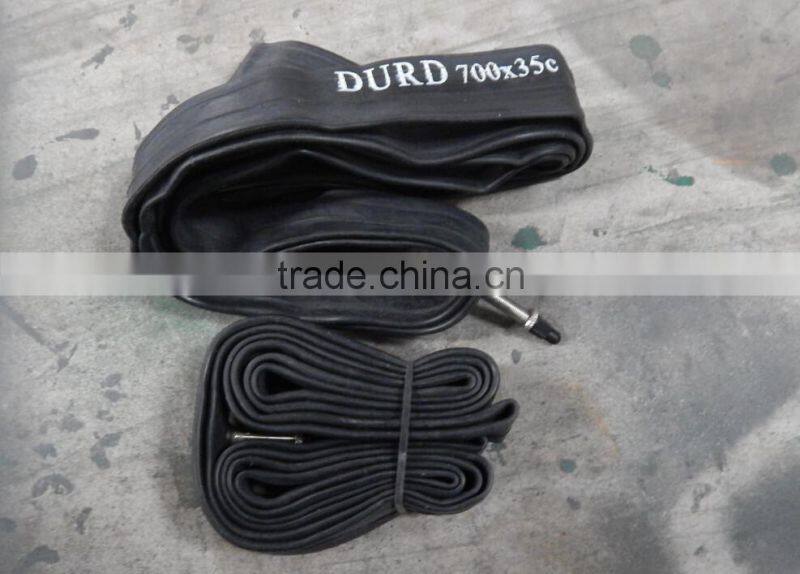 High qualiyt butyl tube bicycle 700x35c 26x1.75/2.125 26x1 1/2x1 5/8 24x1.75 bicycle butyl tube