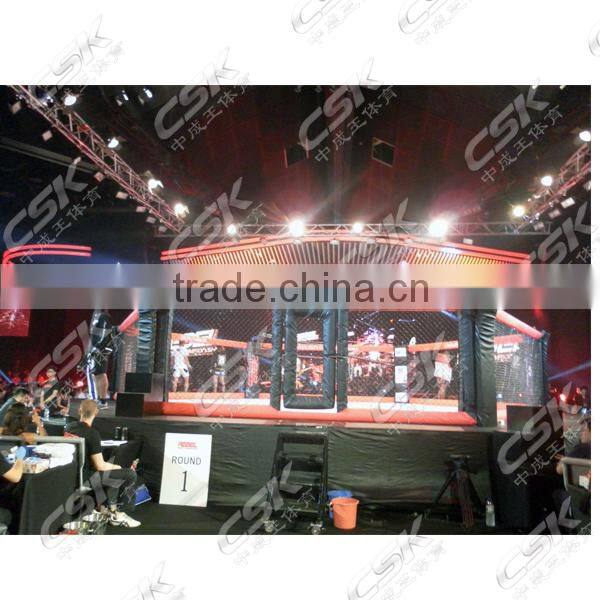 Octagon fighting MMA Cage