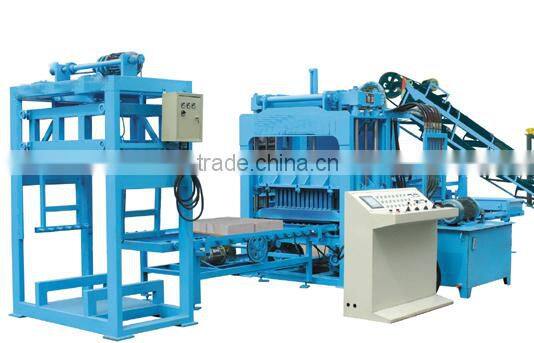 QT12-15 Hot sale Semi- auto hydraulic brick making machine with best cost performance