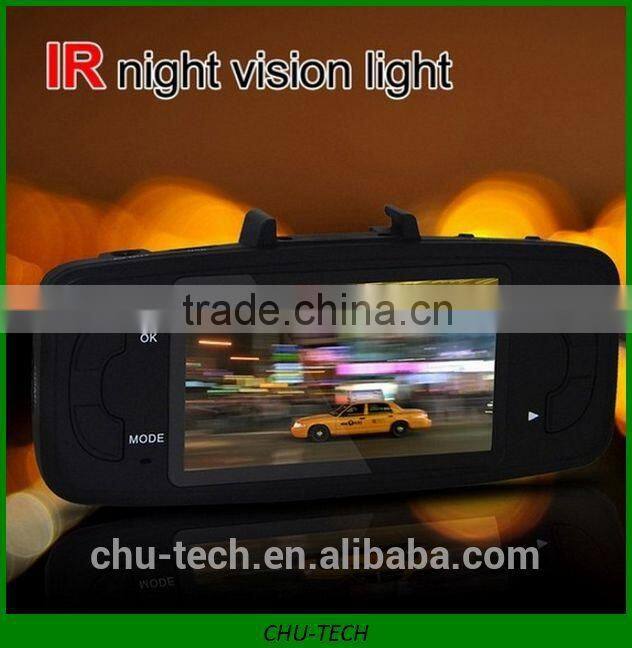 Hot GS9000 Ambarella Car dvr 2.7" LCD 178 Degree Wide Angle Full HD1920X1080P with GPS G-Sensor