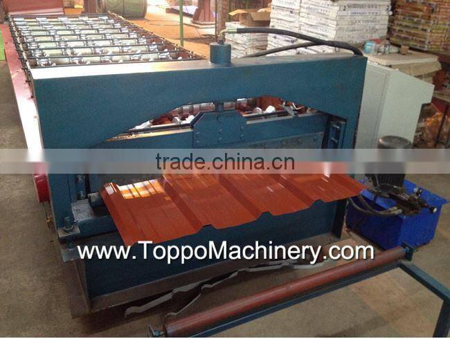 European Style Aluzinc Roofing Machine With New Technology