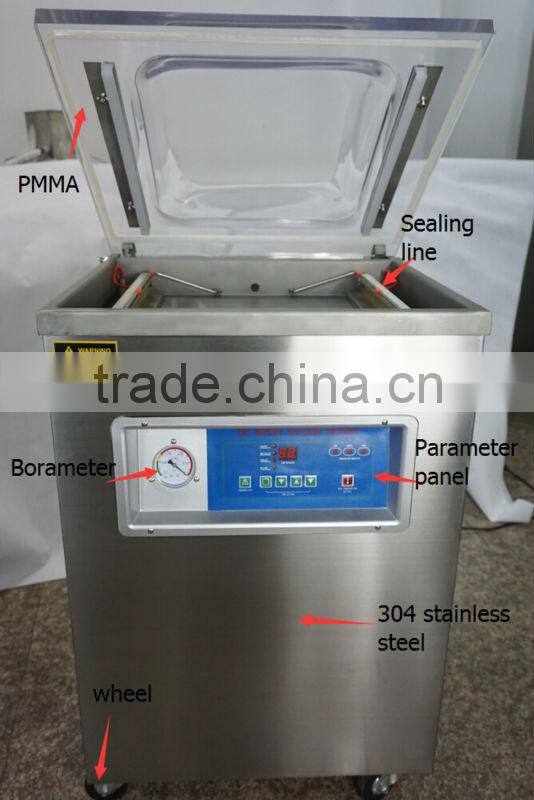 Automatic Continuous Drawing Vacuum Packaging Machine For Food