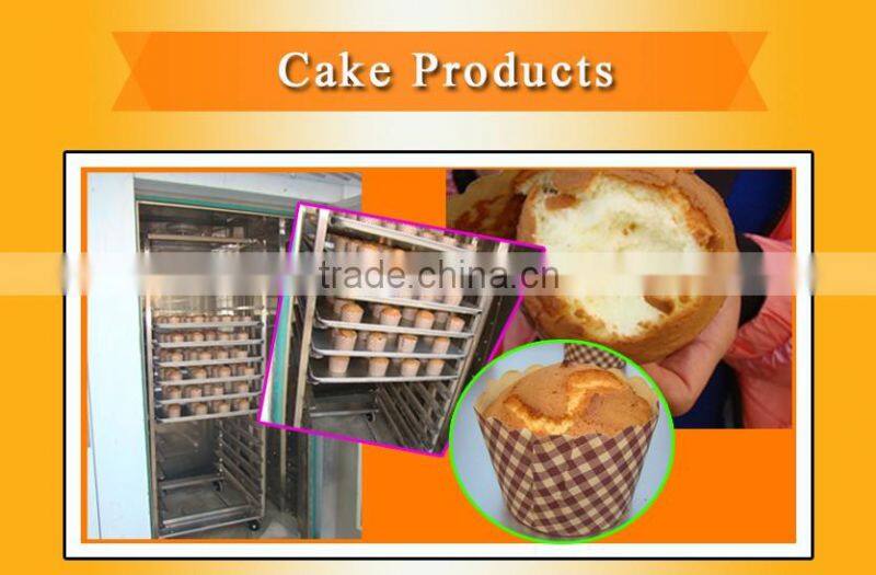 Industrial baking machinery diesel oil/gas cake rotary oven(manufacturer CE&ISO 9001)