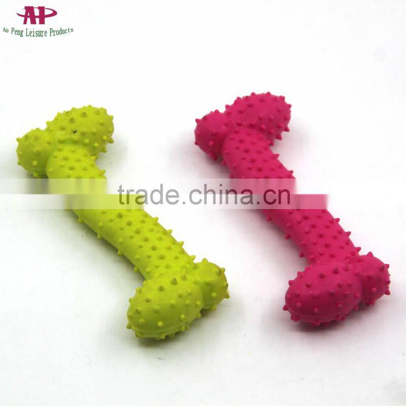 2016 Popular Pet Chew Training Toy Dog Rubber Toy