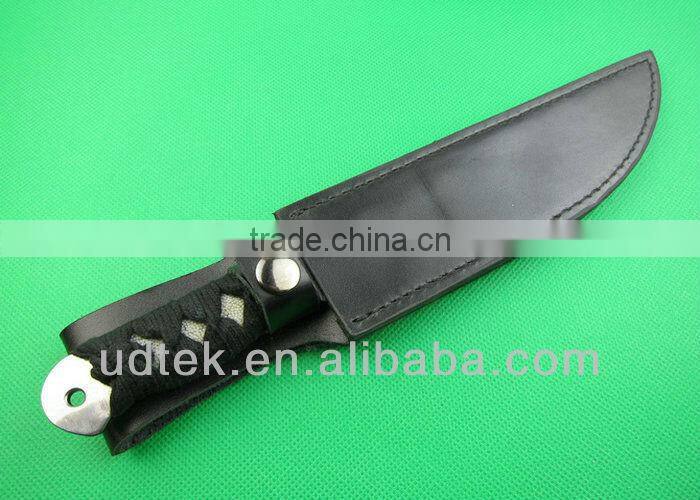 Mirror Surface With Black Belt Handle Small Knife Pocket Knife Outdoor Tools UDTEK01313