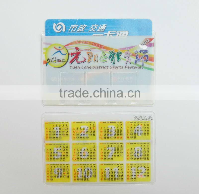 Guangzhou factory octopus card pvc holder , clear pvc id card holders