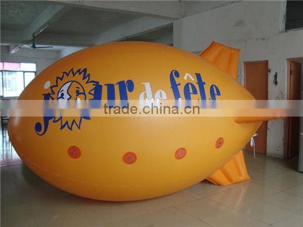2015 inflatable advertising airship / inflatable helium airship/inflatable airplane for Sale