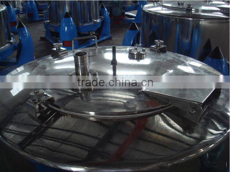 SS Vitamin Separation Small Top Discharge Manual Centrifuge