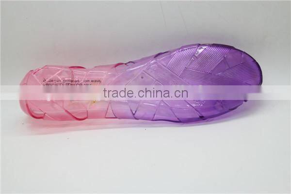 Manufacturers 2016 Fashion Women Sandals Transparent Jelly Crystal Shoes