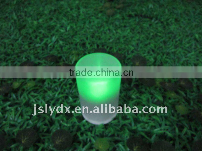 Solar Glass LED Candle Light LED solar light