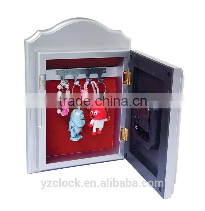 Mini Storage Clock/Plastic Quartz Wall Clock With Hidden Safe