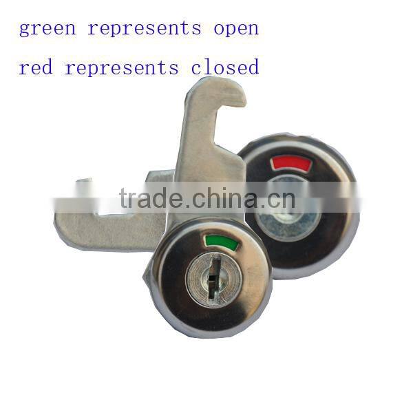 New style red or green indicator pin cam lock with all the iron keys