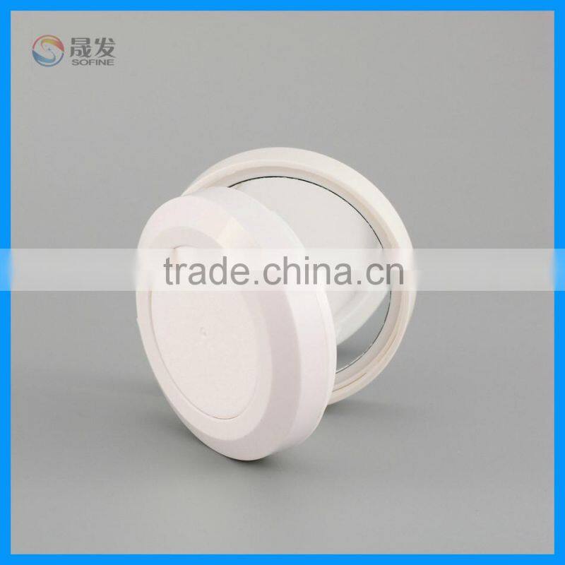 Air cushion bb cream compact powder case with mirror