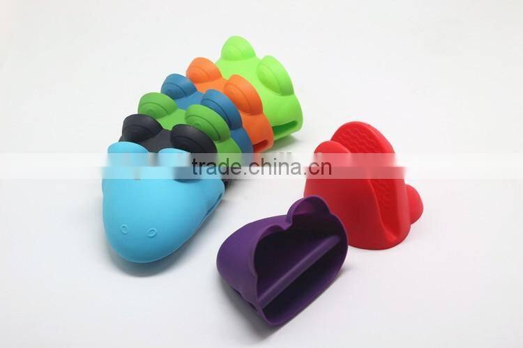 Funny Animal Shaped Oven Mitts Silicone Chicken Head Gloves