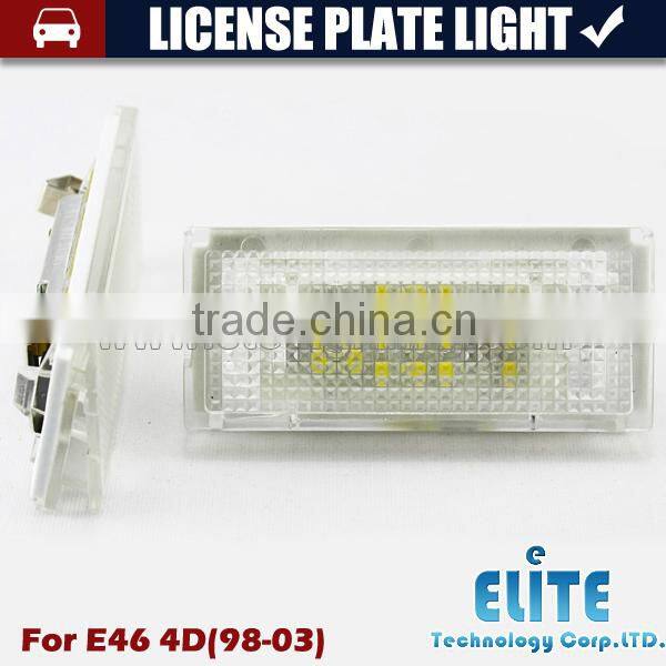 Factory supply high power LED License Plate Lights for E39/E70/E82/E88/E90/E91/E92