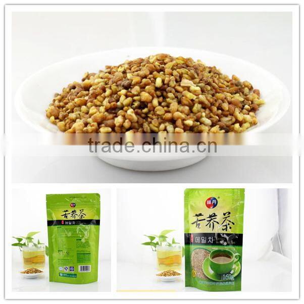 Green bitter roasted bulkwheat tea