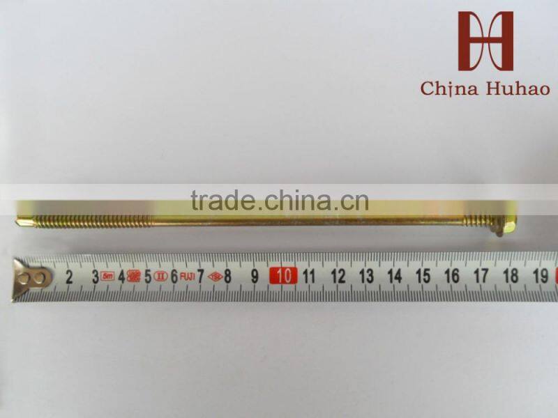 Galvanized hexgon flange head with letter logo drill screw