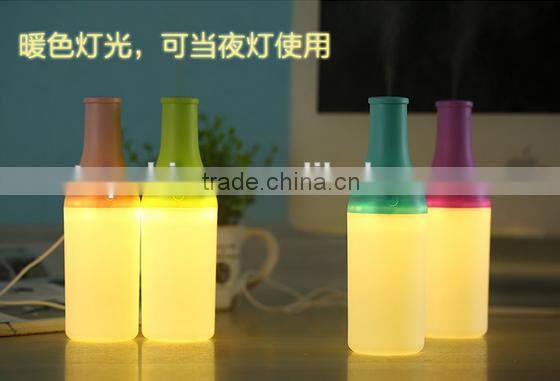 180ml ultrasonic air humidifier, mini humidifier, 2015 new products Christmas gifts