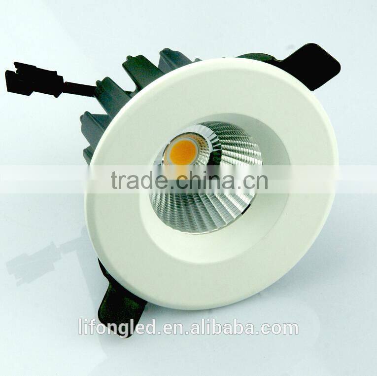 7W 9W LED Warm White Energy Saving Recessed Ceiling COB Downlight With LED Driver