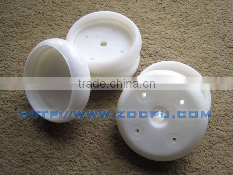 Custom round pipe fitting 12 inch pvc pipe cap