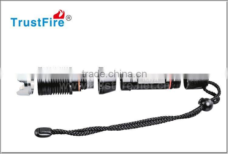 Hot sale cree flashlight TR-J1 with one CREE XM-L T6 1000 lumen rechargeable battery !!!