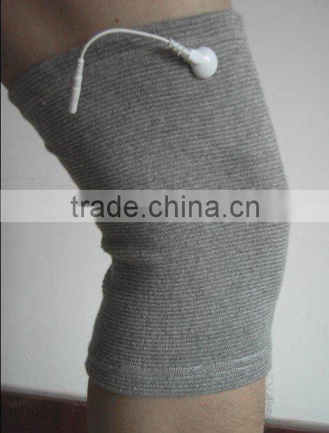 Weaving Silver Fiber Fabric Electrode Therapy Thermal Knee Pads