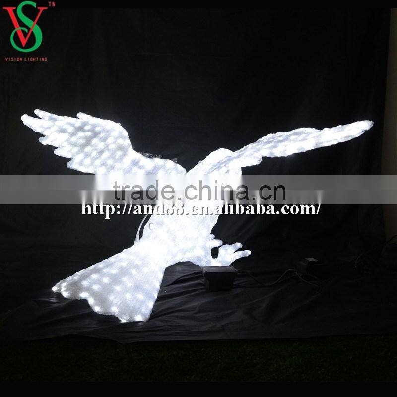 Christmas Eagle Sculpture Lights