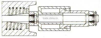 prestressing hydraulic jack for post-tension
