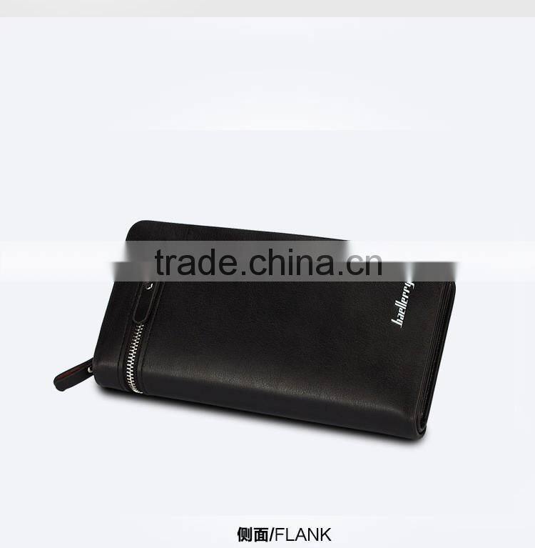 Credit Card Use and leather Material Rfid Blocking Wallets For Men with baellerry brand
