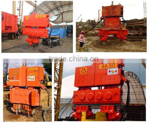 FAV hydraulic powerpacks vibratory hammer