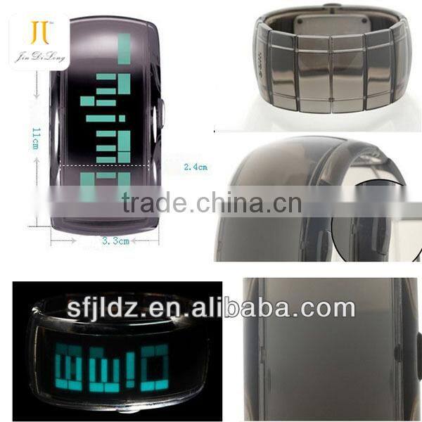 Bangle watches bracelet LED Digital Watch
