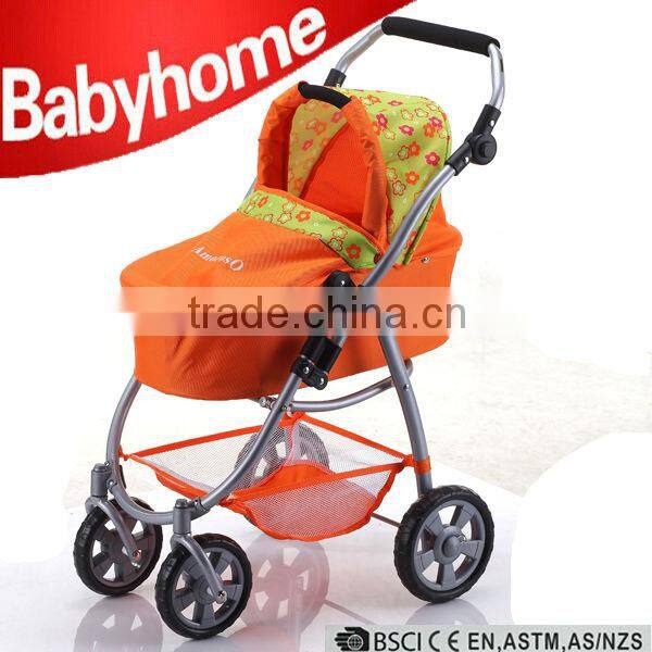 2014 hot sales cute baby doll pram stroller