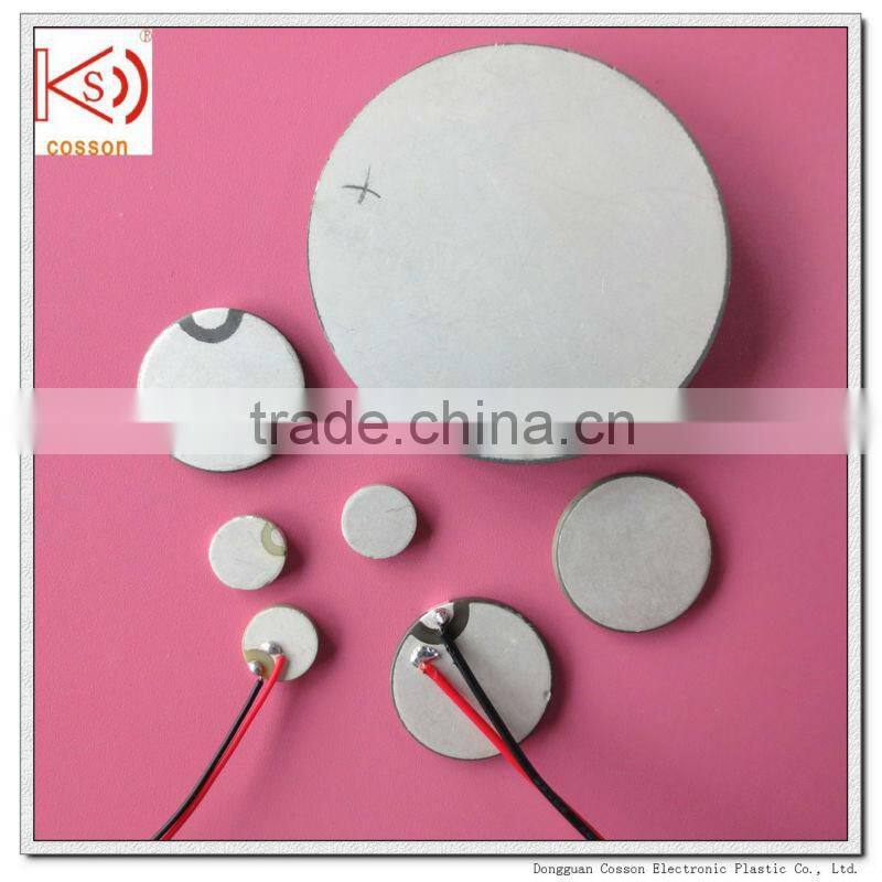 10mm,1MHz piezoelectric ceramic transducer