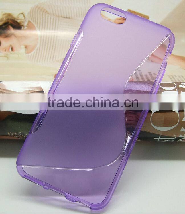 For iPhone 6 TPU sleeve covers, soft cell phone cases and bumper covers for iphone 6 smart phone,support oem printing logo