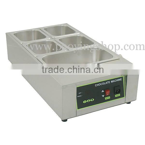 12kg Commercial Use 110v 220v Electric Digital Chocolate Boiler with 5 Melting Pot