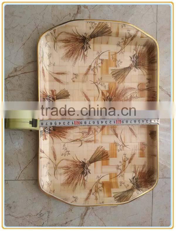 Hand-made Knitted Bamboo Fruit and Food Tray