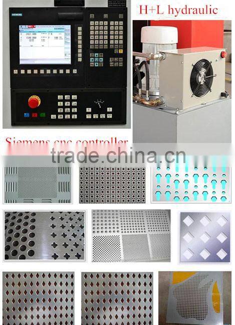 CNC Hole Punching Machine/Punch Press For Metal Plate