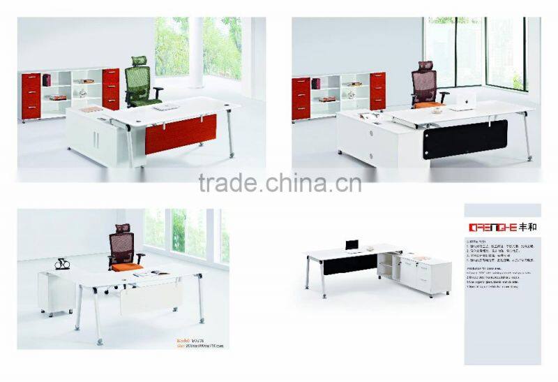 Customize office furniture wooden computer office table factory suppliers