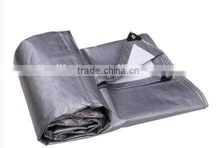 HEAVY DUTY SILVER/BLACK TARPS,6x10 Super Strong Silver Poly Tarps With UV Resistant